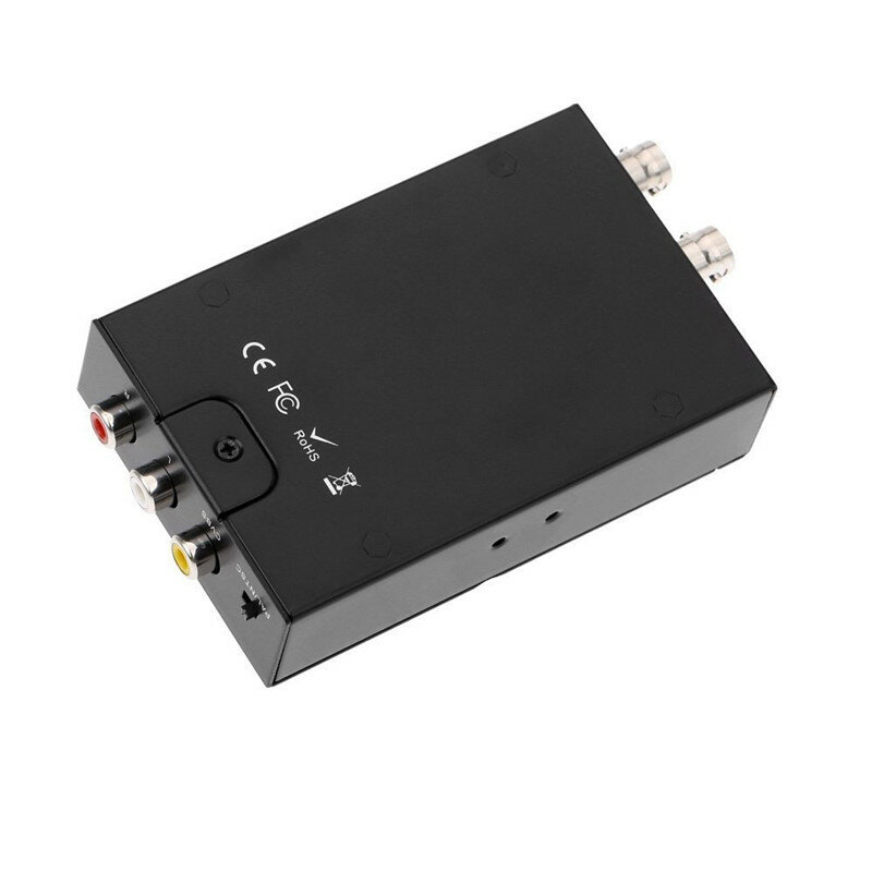 TLT-TECH высокое качество 3G SDI в AV видео R/L аудио CVBS преобразователь скалер SDI в AV преобразователь в CRT HDTV