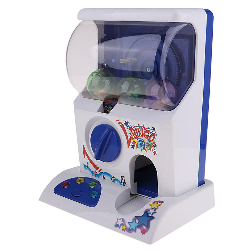 Accueil Connaître le jouet de jeu Gashapon Machine pour les enfants, cadeau d'anniversaire amusant