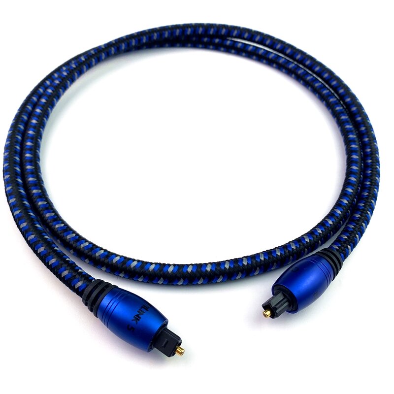 OptiLink-5 de Audio HIFI Toslink, cable de fibra óptica, cable de audio Digital
