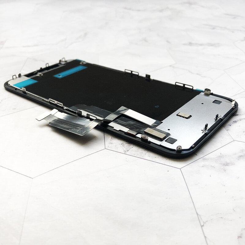 Grosir Pabrik Lcd baru untuk iPhone XR layar tampilan sentuh dengan tampilan pabrik logam untuk iPhone XR Lcd OEM layar sentuh