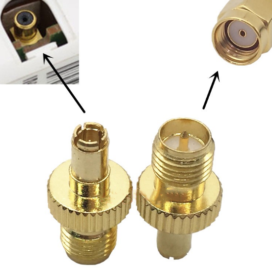 RP-SMA Female To TS9 Male RF Coaxial Connector Adapters