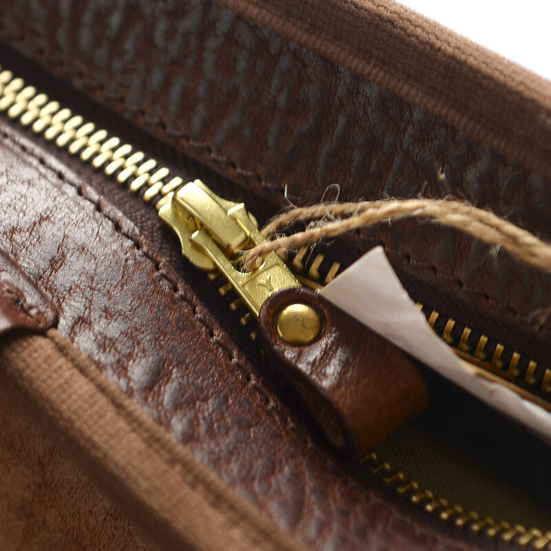 Портфель мужской кожаный с пряжкой, повседневный саквояж на плечо для ноутбука в стиле ретро, мессенджер ручной работы