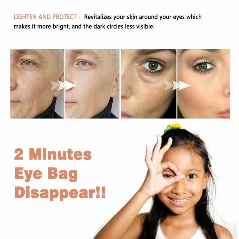 Remover círculos escuros anti-envelhecimento essência olho anti-envelhecimento rápido reduzir rugas creme para os olhos remover sacos para os olhos