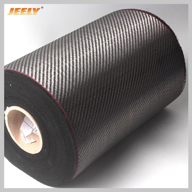Tecido de fibra de carbono, largura de 31cm, 3k, 200g, 31cm/50cm, 31cm/100cm e 1 metro quadrado