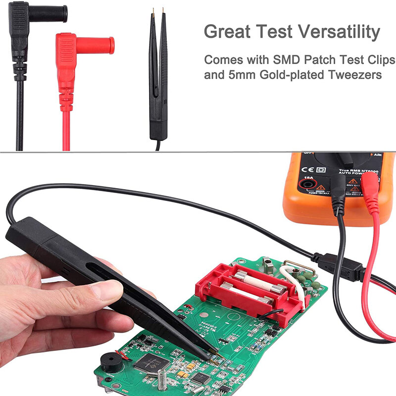 JXSINONE P1503 Multimeter Sonde austauschbare nadeln test führt kits sonden für digital-multimeter kabel fühler für multimeter