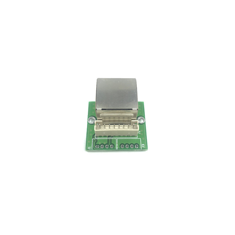 10/100/1000MbpsมาตรฐานRJ45เครือข่ายพอร์ต2.0 Pitch Pin Mini Adapterความเข้ากันได้ต่ำsupplyเสียงรบกวนGigabit