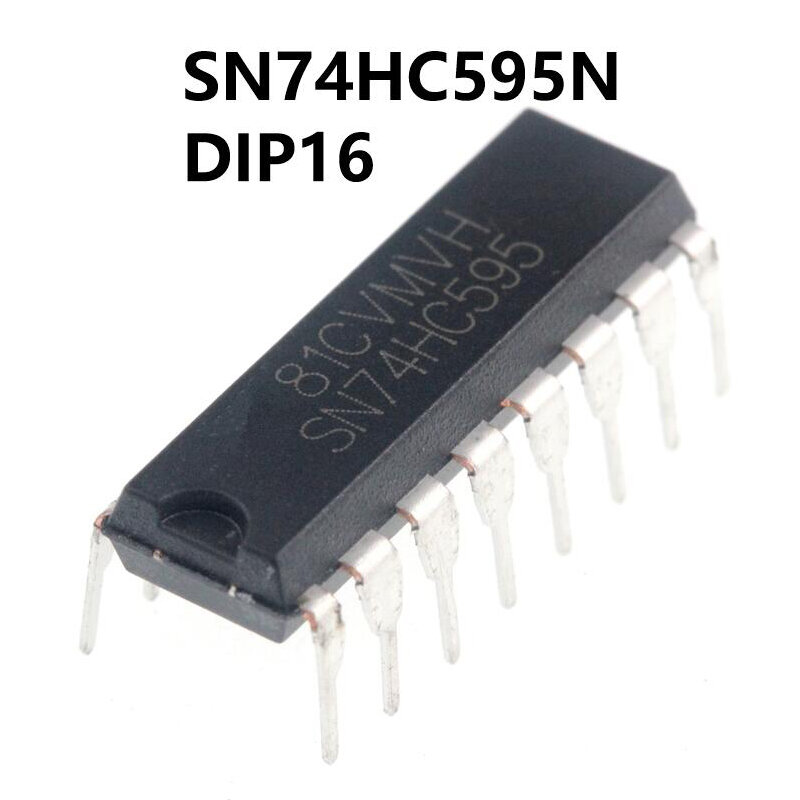 10個74HC595 dip 74HC595N DIP16 SN74HC595N dip-16新とオリジナルicチップセット