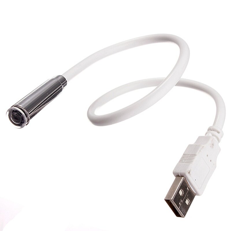 유연한 휴대용 미니 USB LED 라이트 토치 손전등, PC 노트북 노트북 컴퓨터 키보드 야간 독서 램프