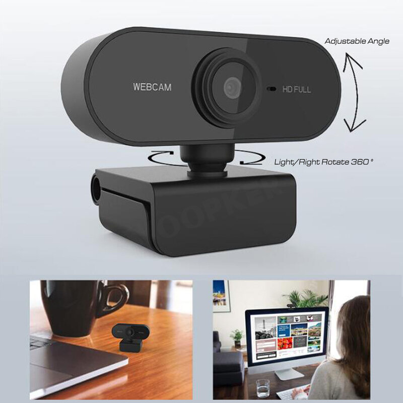 Alta qualidade hd vídeo 1080p câmera webcam microfone câmera 360 graus de rotação ubuntu sistema para robô carro programa projeto