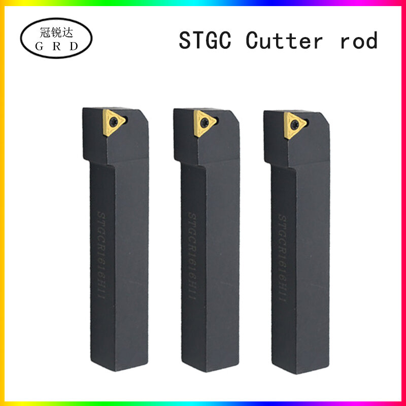 STGCR/L cutter bar STGCR1212 STGCR1616 STGCR2020 STGCR2525 STGCR3232  H11 H16 K16 M16 TOOL HOLDER Wholesale Carbide inserts