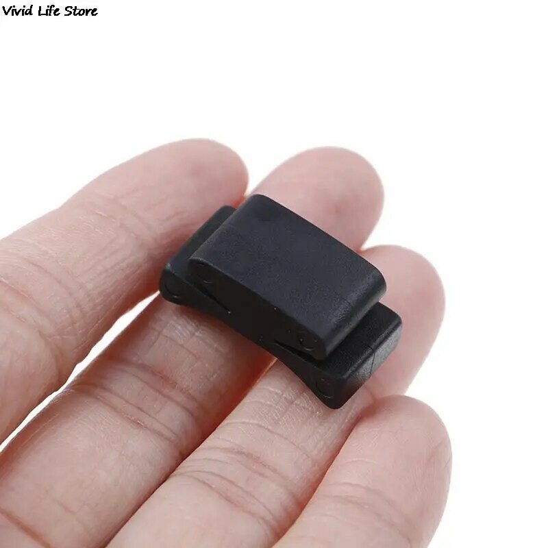 Guitar Accessories 1Pc Black Rubber Guitar Pick Holder Fix On Headstock For Guitar Bass Ukulele