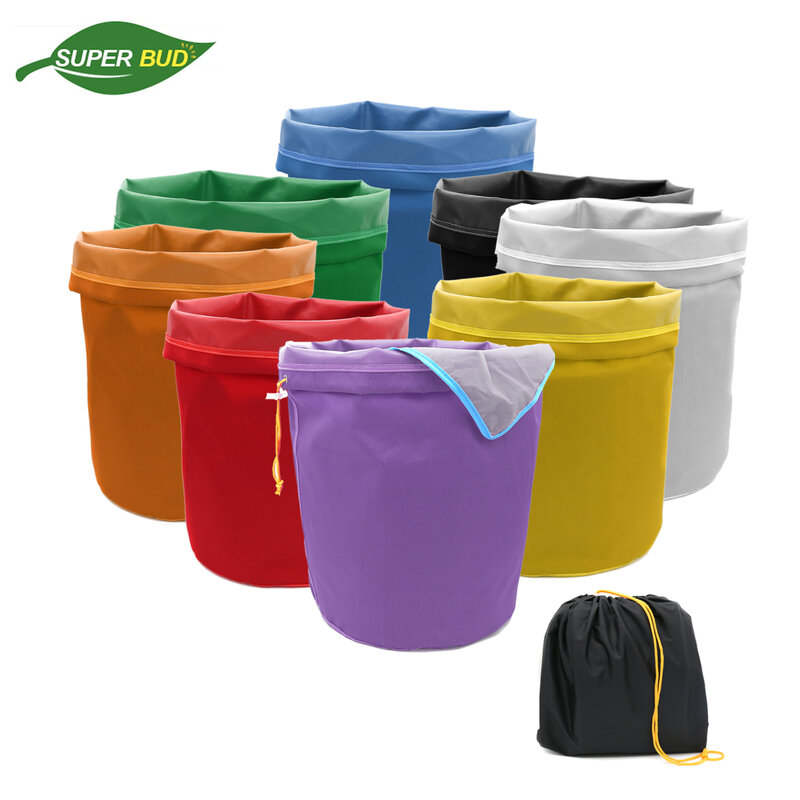 1-Galon 8 Tas Gelembung Es Herbal Tas Hash Kit Ekstraktor Esensi Tas Filtrasi/Set dengan Layar Menekan Gratis dan Tas Penyimpanan