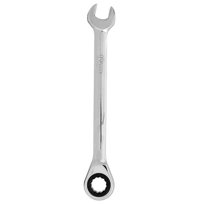 Новый двусторонний Трещоточный ключ 8 мм-19 мм торцевой ключ гаечный ключ гайка инструмент для гаража DIY ручной инструмент