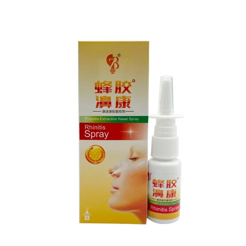 Cura della rinite Spray nasale per le persone affette da rinite sinusite freddi prurito secco gonfiore gocce nasali per l'assistenza sanitaria del corpo