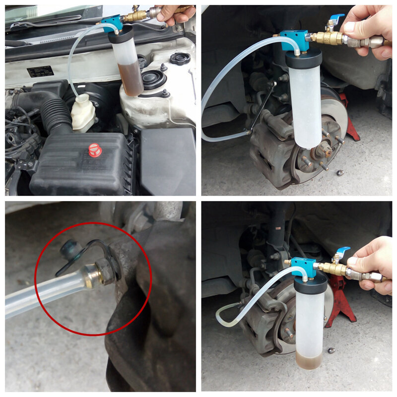 Car Brake Liquid Repalcement Tool Universal Oil Pump Fuel Bleeder Vacuum Exchange Drain System Kit for Oil Fluid Transport Tool