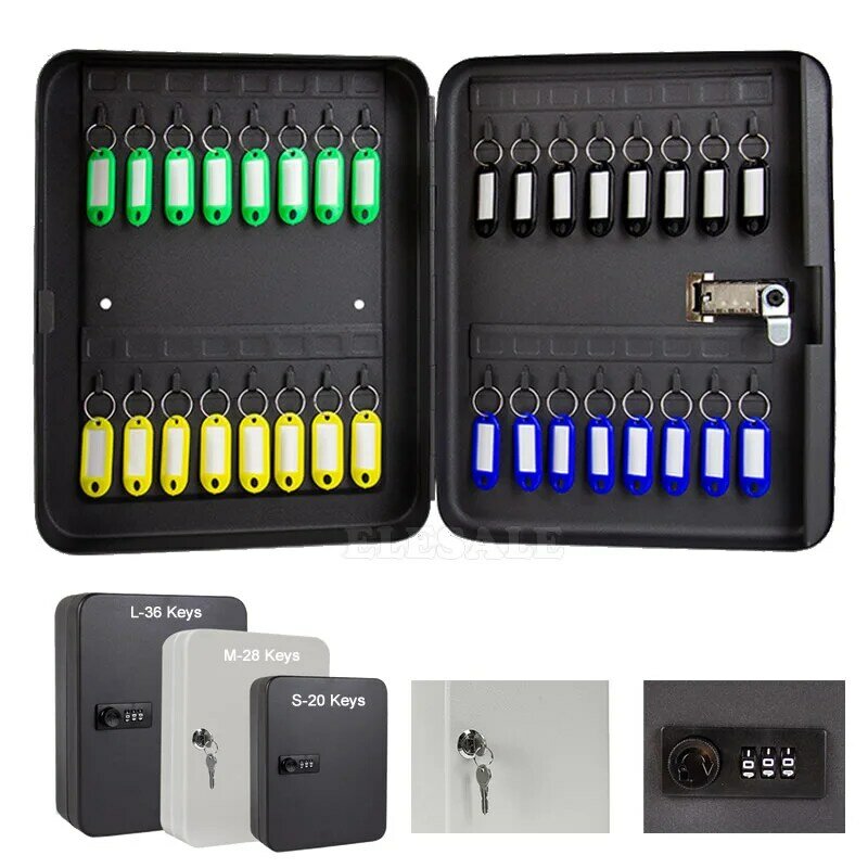 Neue Multi Schlüssel Safe Storage Box Kombination/Key Lock Ersatz Auto Schlüssel Organizer Box Für Home Office Fabrik Shop verwenden