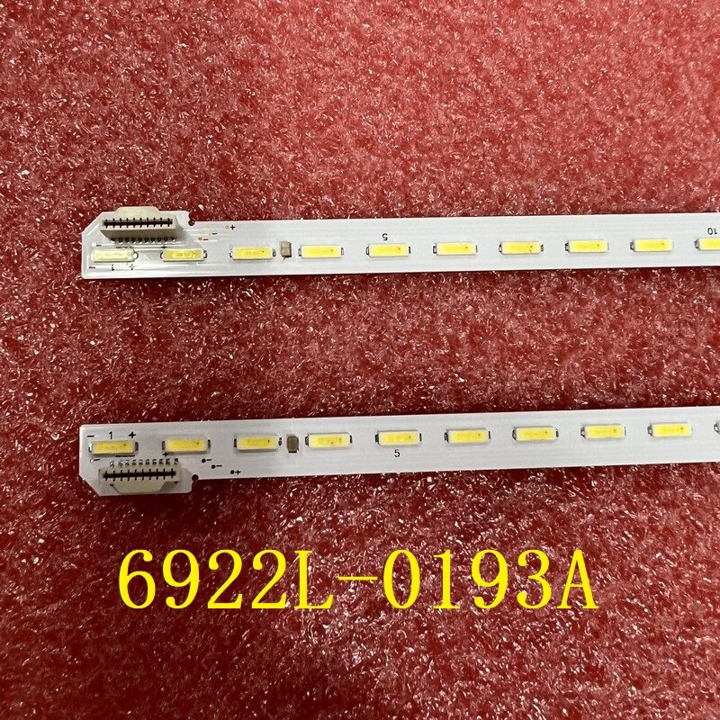 2 sztuk/zestaw listwa oświetleniowa LED dla LG 65UH661V 65UH650V LC650EGE FJ M2 M1 6916L2434A 6916L2435A 65 V16 ART3 2435 2434