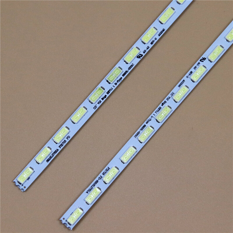 Le barre di matrice del LED della TV per il LG 55LS4600 -UA 55LS5400 hanno condotto le fasce 55 "della lente delle lampade della matrice delle strisce della retroilluminazione 55" LC550EUE-SEF1 del bordo V12 REV1.1