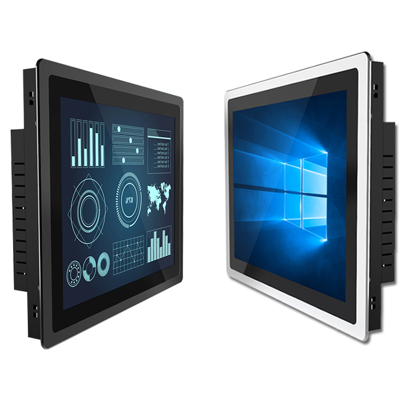 Monitor Industrial LCD sin pantalla táctil, diseño de marco abierto, 10, 12, 14, 15, 17 pulgadas