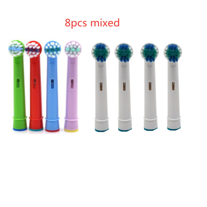 Oral B-boquilla de repuesto para cepillo de dientes eléctrico, cabezales de repuesto para niños, cubierta de protección