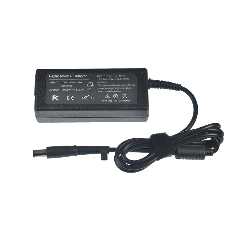 Charger for HP Laptop Adapter 19.5v 3.33a 65W (7.4mm*5.0mm)