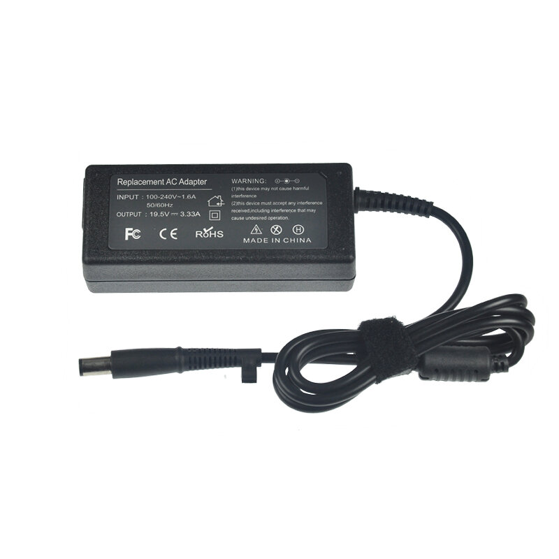 Cargador para adaptador de portátil HP 19,5 v 3.33a 65W (7,4mm * 5,0mm)