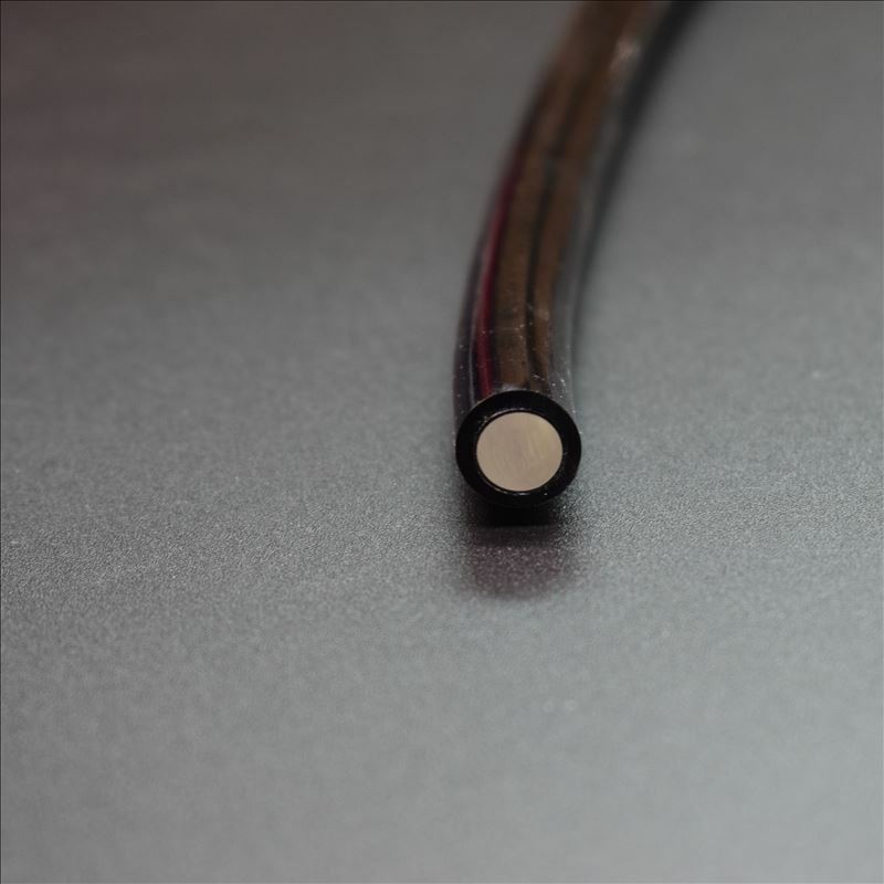 1 ~ 100mX coperchio nero PMMA End Glow cavo in fibra ottica di plastica diametro interno 1mm ~ 10mm per illuminazione decorativa spedizione gratuita