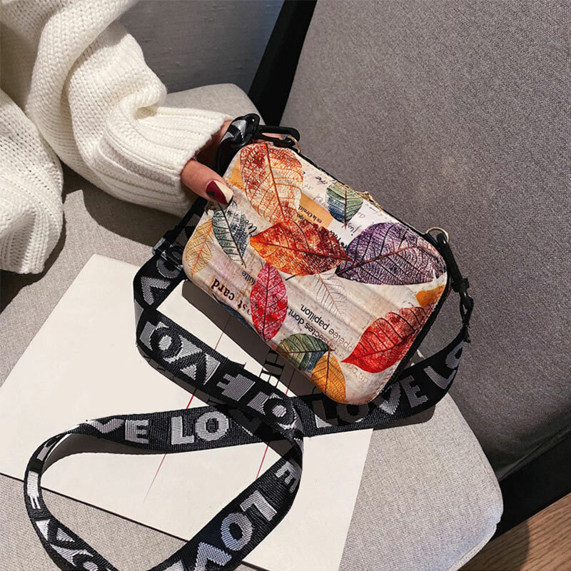 2020 New Personality Shoulder Clutch Mini Square Box Bag Cartoon Color Lovely Crossbody Bags Women Handbag Sac A Main