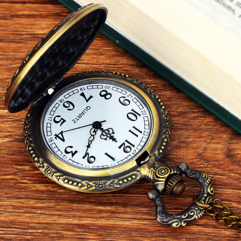 ساعة جيب موديل 9075 من Alice Dreamwalk Wonderland, ساعة جيب بتصميم أوروبي وأمريكي رائع