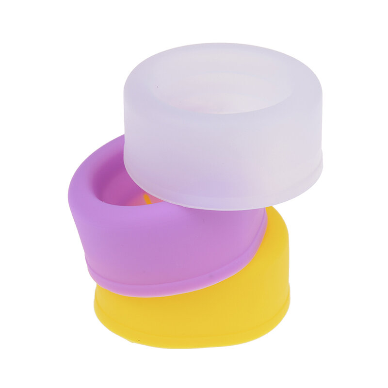 Repuesto de silicona blanda para la mayoría de los accesorios de bombeo de pene, Donut estirable con sello de funda para el pene