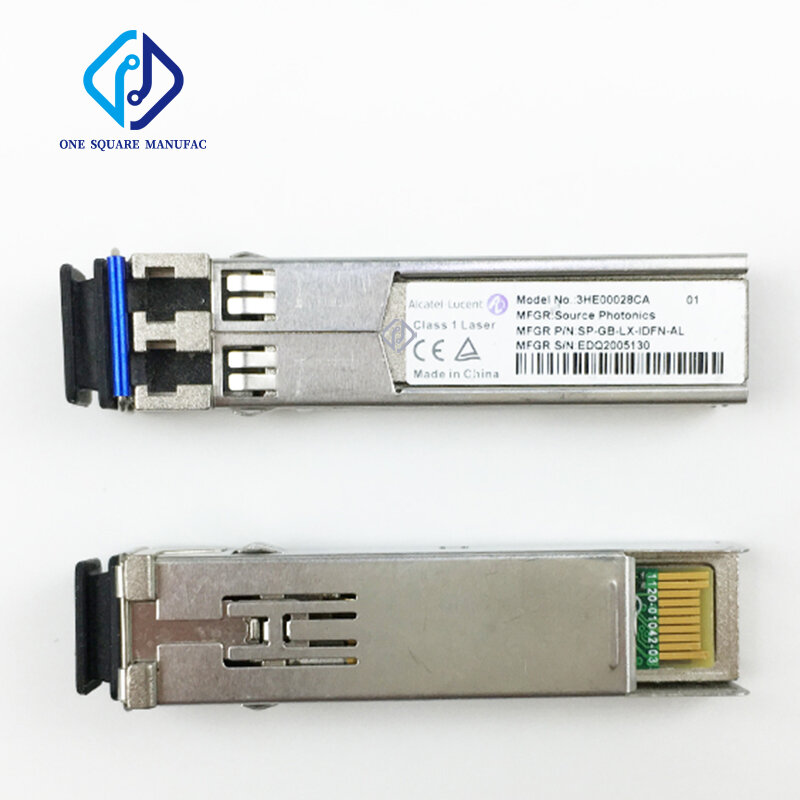Alcatel-Lucent 3HE00028CA SFP-GIGE-LX-LC Rohs 6/6 Ddm 1.25G-20Km Single-Mode Sfp Fiber Lc Optische module Transceiver