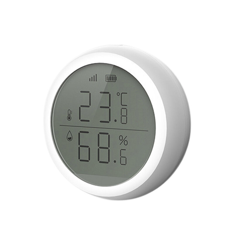 زيجبي 3.0 مستشعر حرارة لاسلكي تويا وحياة ذكية App التحكم في درجة الحرارة والرطوبة الاستشعار