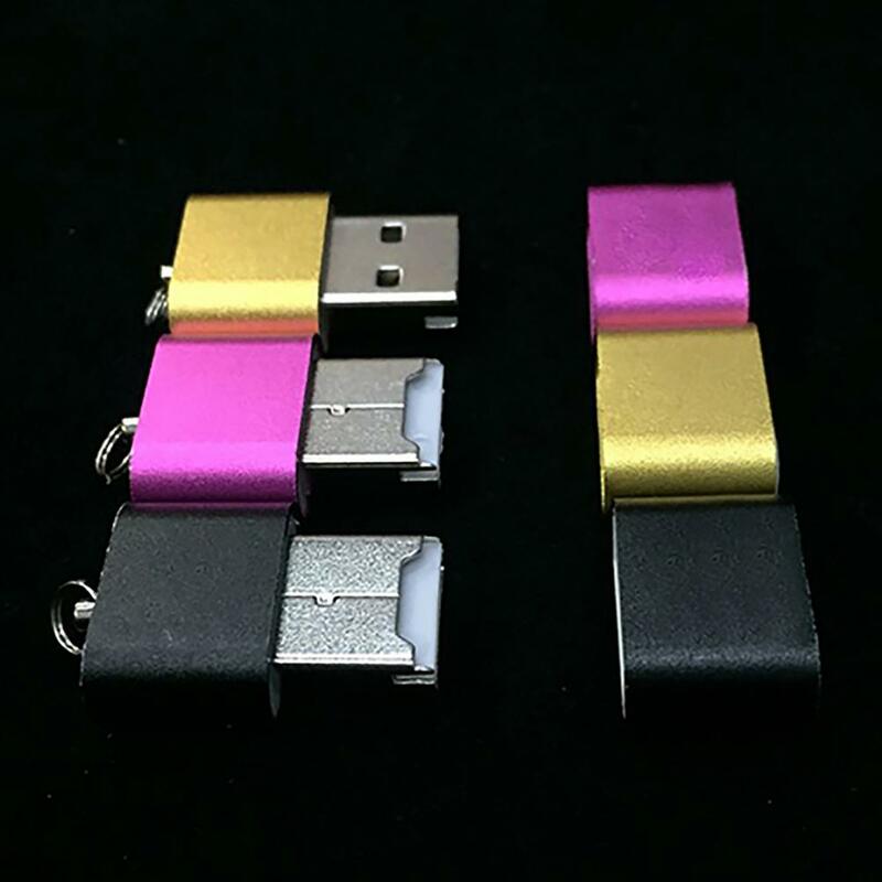 냉각 고속 미니 USB 메모리 카드 리더, 2 0 TF T 플래시 메모리 카드 리더 어댑터 액세서리