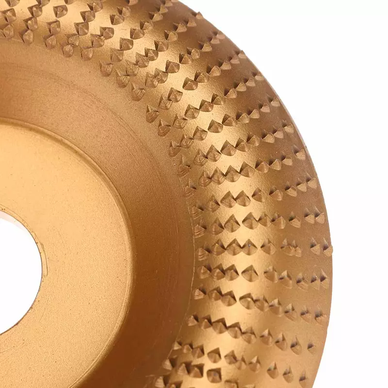 Disco de rueda amoladora de 4 pulgadas, disco moldeador de madera, para amoladoras angulares, 22mm