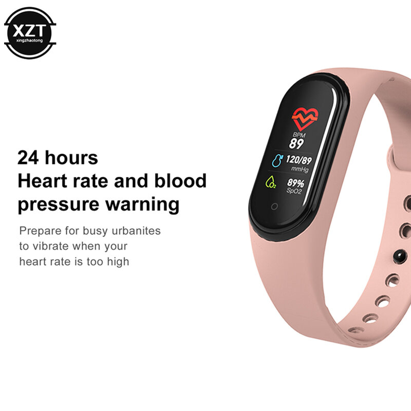 Цифровые умные часы, водонепроницаемые, совместимые с Bluetooth, часы с монитором кровяного давления, пульсометром, шагомером, монитором здоровья и спорта