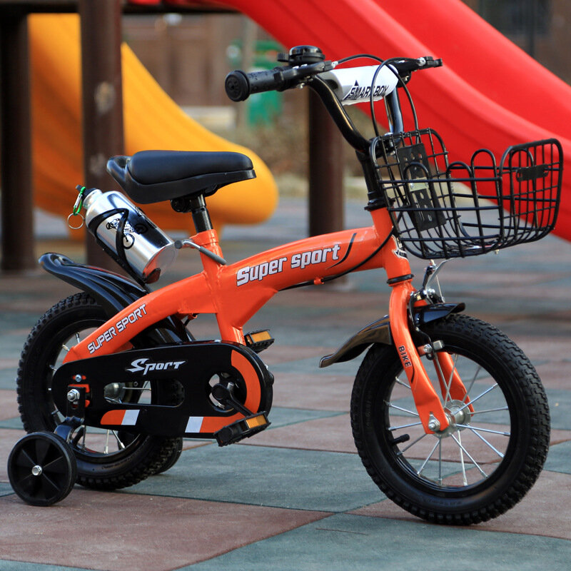 Doki-Bicicleta de 12/14/16 pulgadas para niños de 2 a 9 años, cochecito de bicicleta para niños, regalo para estudiantes de ejercicio