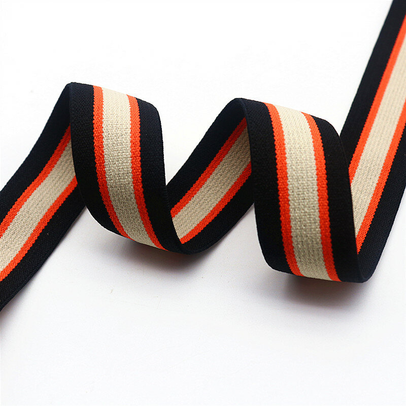 1m elastico reticolare a strisce mimetiche 25mm colore elastico piatto corda elastica pantaloni elastici cintura accessori di abbigliamento