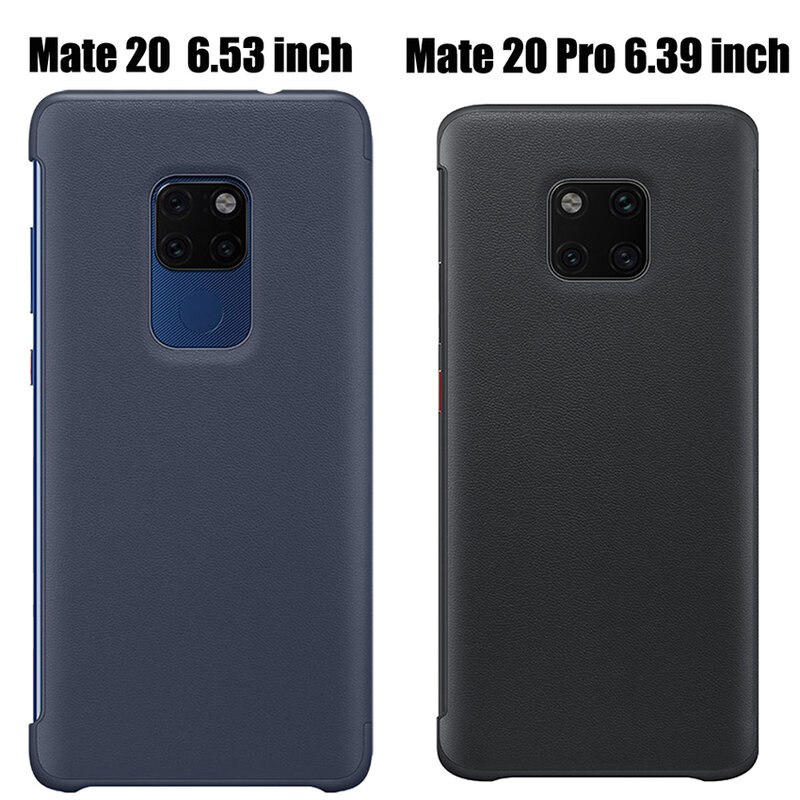 غطاء هاتف قلاب, غطاء من الجلد لهواتف هواوي Mate 20 Lite Pro X 20Pro 20 lite 20X Mate20X Mate20lite Mate20 Case Smart View