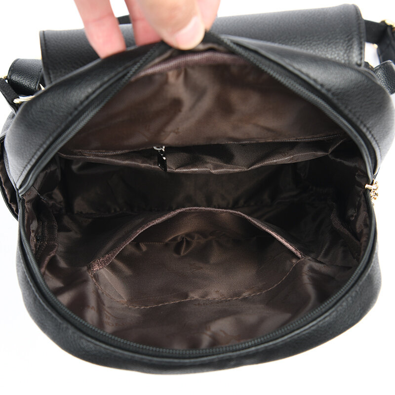 Nova alta qualidade do vintage mochila de couro do plutônio para as mulheres 2021 moda quente designer de luxo marca mochila
