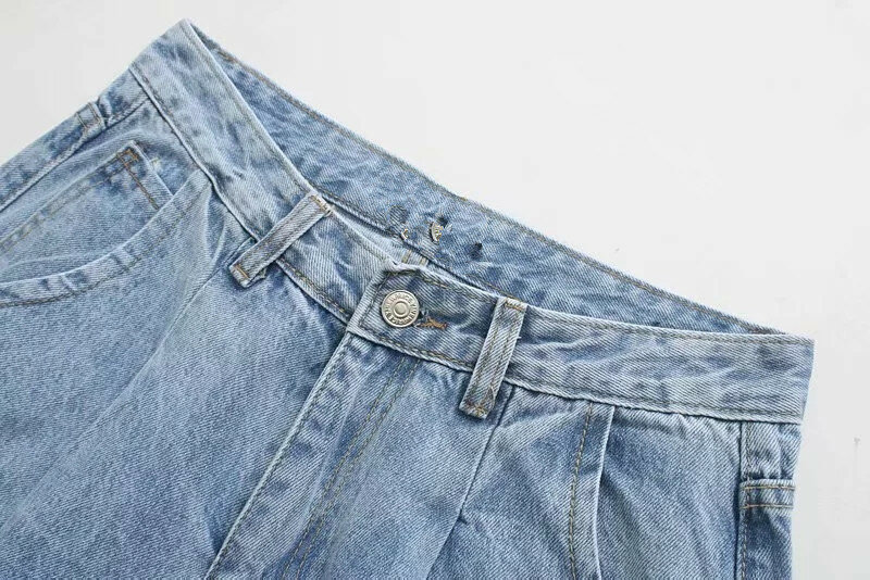 Welken high street vintage mom jeans frau lose hohe taille jeans zerrissene jeans für frauen boyfriend-jeans für frauen overalls