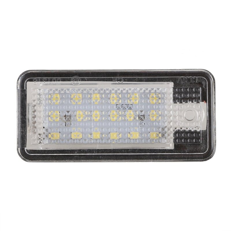 Lampe lumineuse pour Audi A3 S3 A4 S4 B6 | Modèle 2x 18, plaque d'immatriculation, A6 S6 A8 S8 Q7