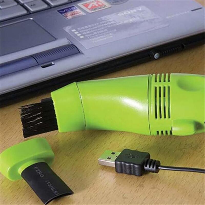 Spazzola per Laptop pratico pratico aspirapolvere per tastiera USB a 6 colori per stampante