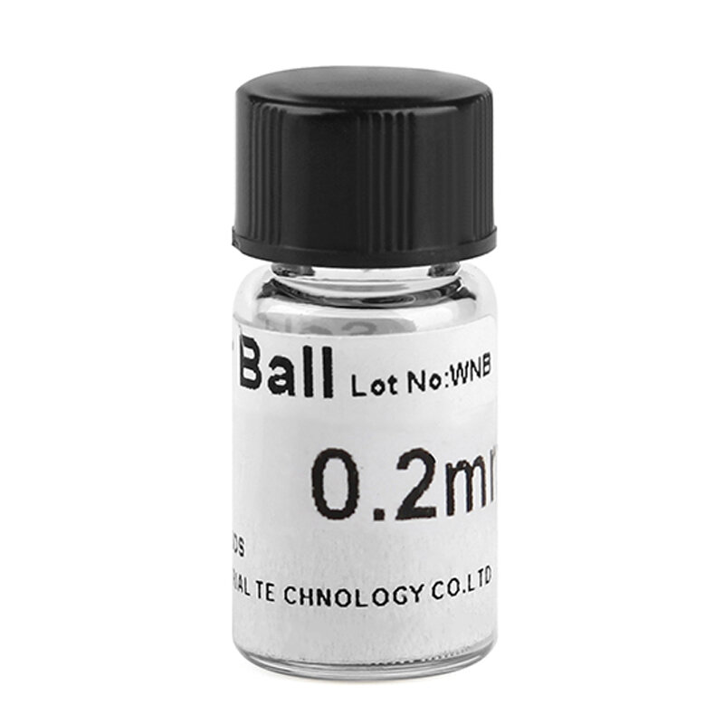 Bolas bga para reballing bga, 11 tamanhos, 0.2/0.25/0.3/0.35/0.4/0.45/0.5/0.55/0.6mm, bolas de solda para reequilíbrio do estêncil