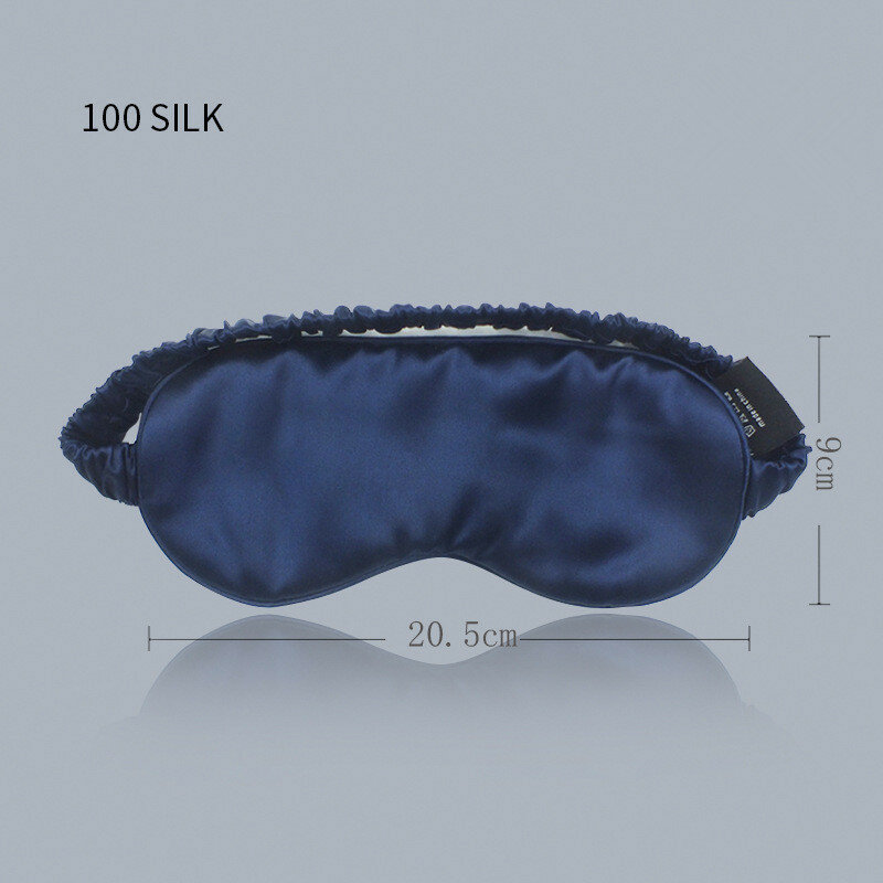 Новые товары, шелковая маска для глаз 22 мм, оптовая продажа, эластичная маска для сна с затенением