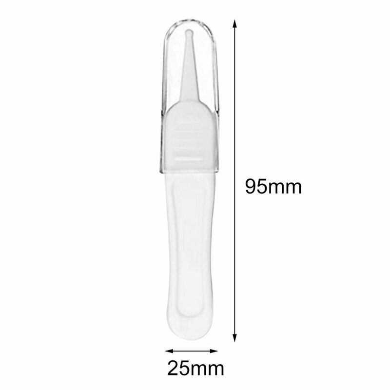 Baby Safe Cleaning Tweezers New Baby Care Infant Ear Forceps Plastic Special Design Newborn Baby Digging Nose Clip Pliers