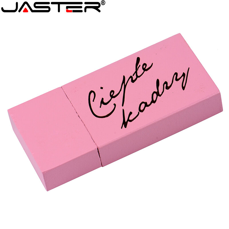 JASTER logo personalizzato gratuito LOGO personale in legno pendrive 4GB pen drive 16GB 32GB usb flash drive 2.0 Memory stick regalo di nozze