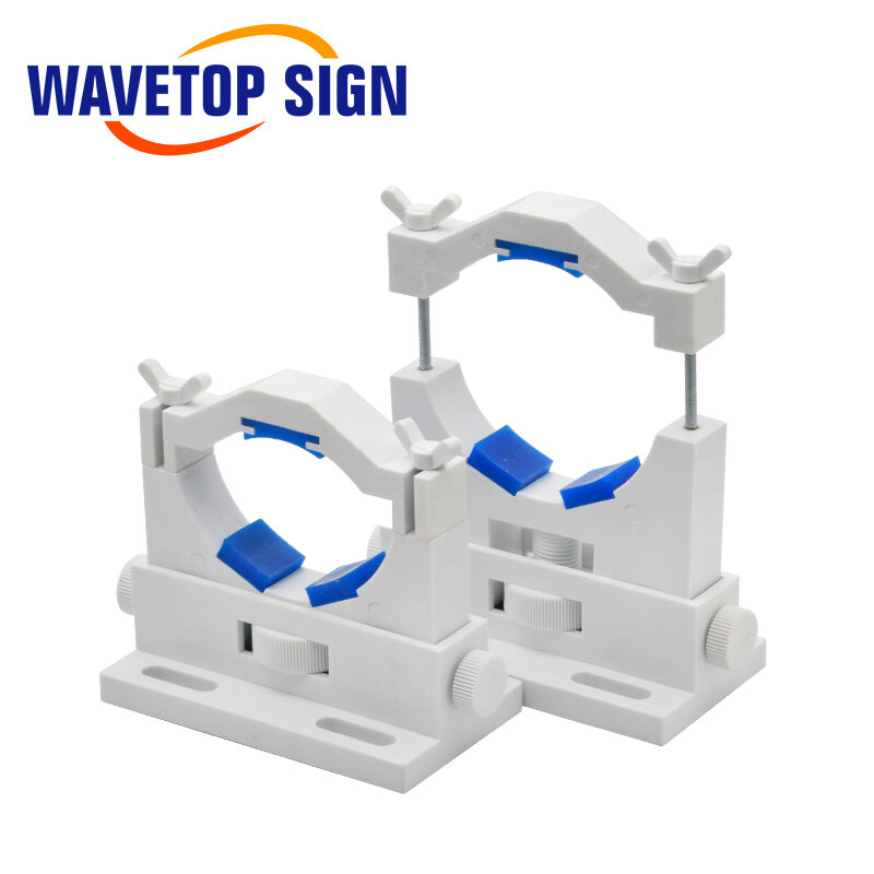 WaveTopSign CO2 Tube Laser Support Ajuster Dia.50-80mm Support Flexible de Support En Plastique pour CO2 Laser Machine de Gravure