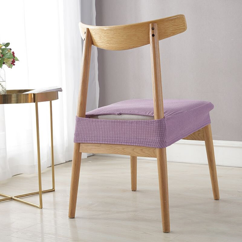 Funda elástica impermeable para asiento de silla de comedor, fundas simples para el hogar, 1/2/4/6 piezas