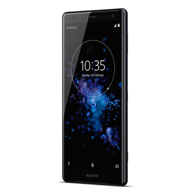 Ponsel Sony Xperia XZ2 Unlocked, ponsel RAM 4GB ROM 64GB H8216 H8266 JV 702SO 19MP LTE 5.7 "Android Octa Core