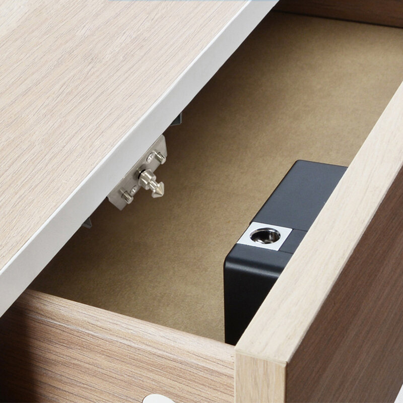 Kinfound-fechadura invisível escondida com sensor, fechadura inteligente com sensor para armários, sapatos e gavetas